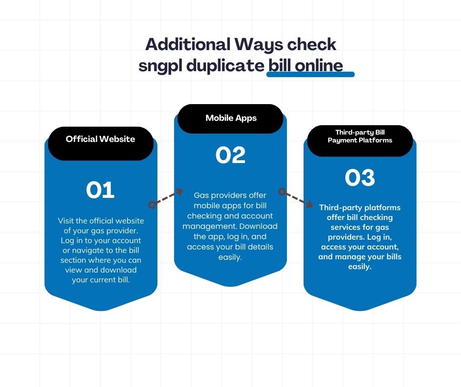 check sngpl duplicate bill online