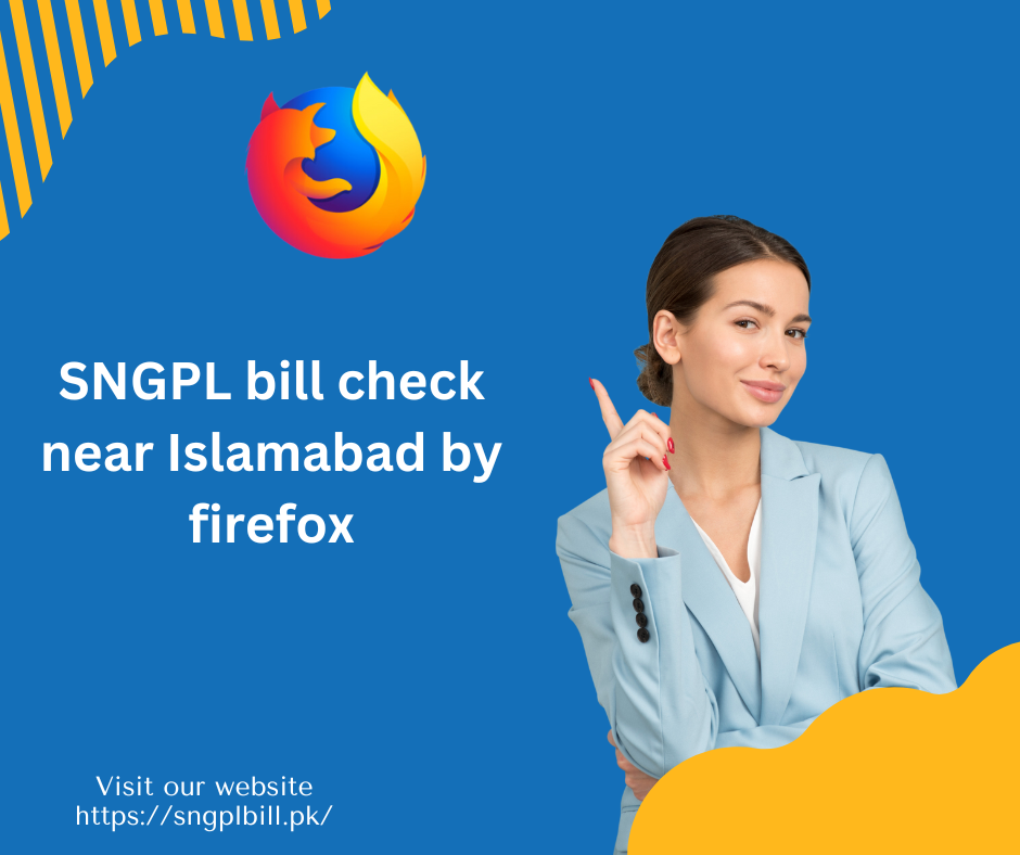 Sui gas bill online check near Islamabad by firefox