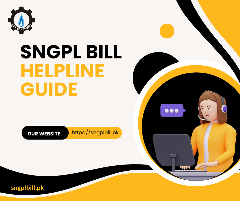 Sngpl helpline Guide