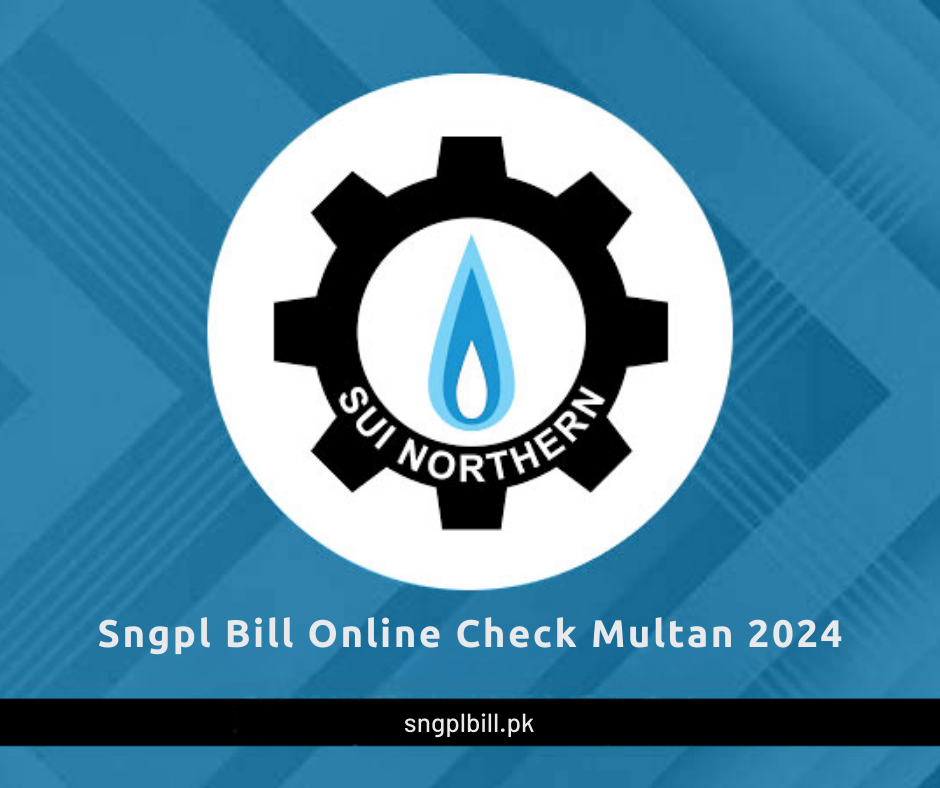Sngpl Bill Online Check  Multan 2024 